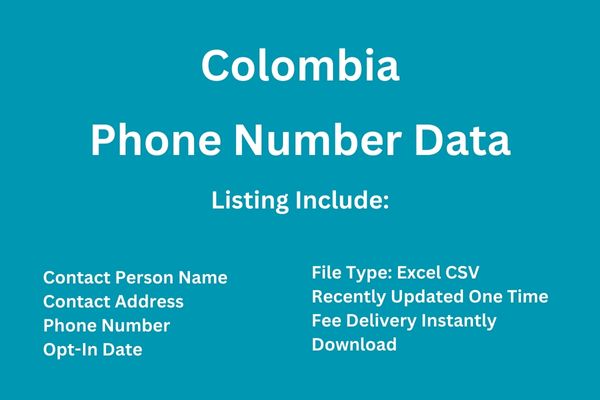 哥伦比亚电话号码数据库