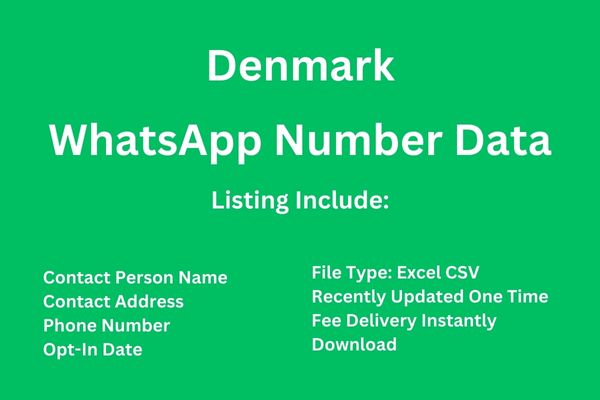 丹麦 Whatsapp 号码数据库