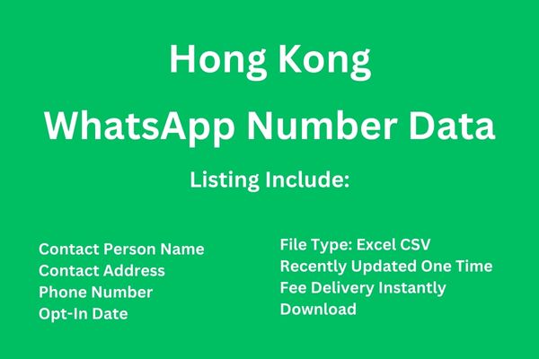 香港 Whatsapp 号码数据库