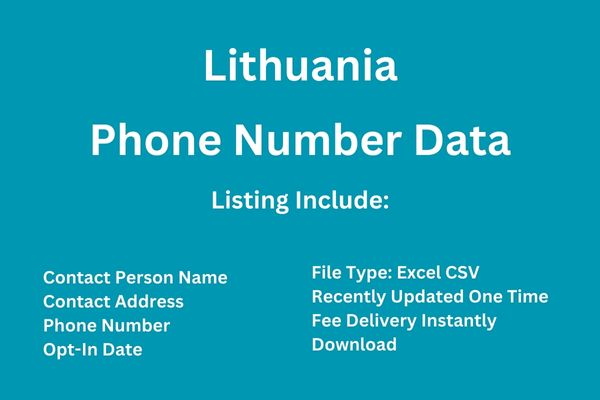 立陶宛电话号码数据库