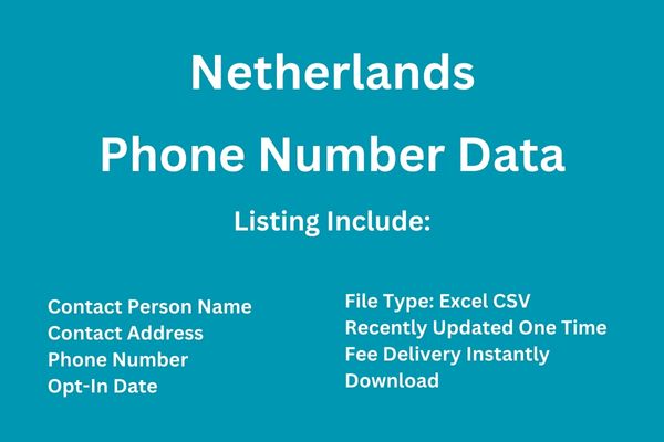 荷兰电话号码数据库