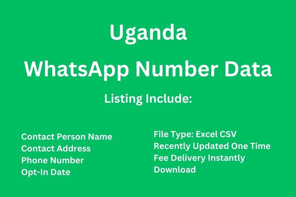 乌干达 Whatsapp 号码数据库