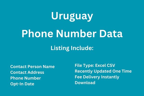 乌拉圭电话号码数据库