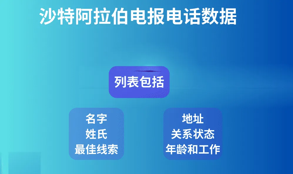 沙特阿拉伯电报电话数据