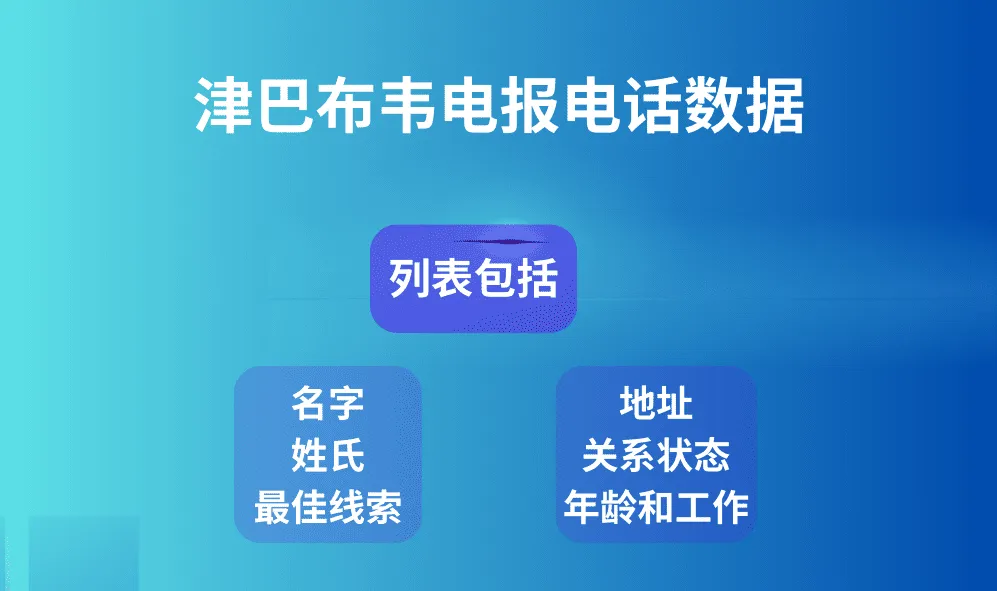 津巴布韦电报电话数据