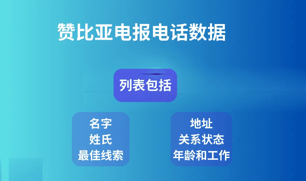 赞比亚电报电话数据