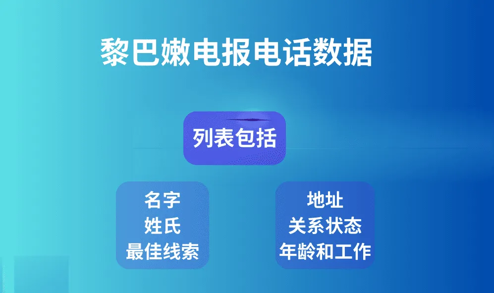 黎巴嫩电报电话数据